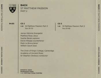 Box Set/3SACD Johann Sebastian Bach: St Matthew Passion