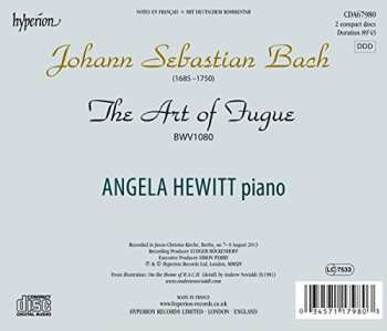 2CD Johann Sebastian Bach: The Art Of  Fugue