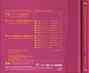 SACD Johann Sebastian Bach: Toccata BWV 911 ∙ Partita BWV 826 ∙ Englische Suite No.2 BWV 807