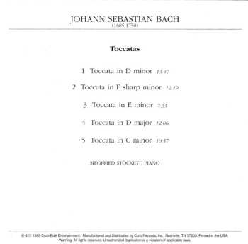 CD Johann Sebastian Bach: Toccatas
