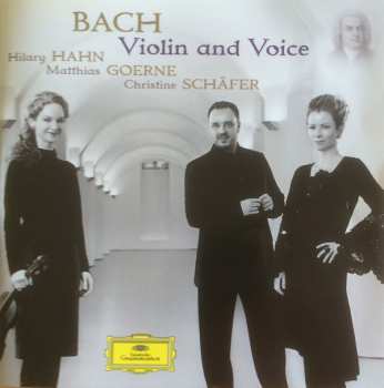 CD Johann Sebastian Bach: Violin And Voice