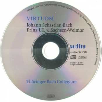 CD Johann Sebastian Bach: Virtuosi