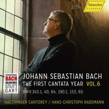 CD Johann Sebastian Bach: Vision.bach 6 - Kantaten Vom 1.weihnachtstag Bis Epiphanias Des 1.leipziger Jahrgangs 1723