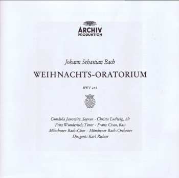 3LP/Box Set Johann Sebastian Bach: Weihnachtsoratorium BWV 248