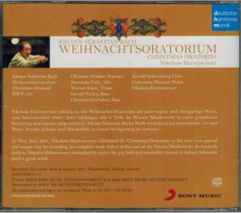 2CD Johann Sebastian Bach: Weihnachtsoratorium BWV 248