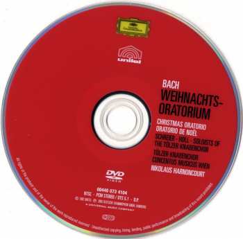 DVD Johann Sebastian Bach: Weihnachtsoratorium · Christmas Oratorio · Oratorio de Noël