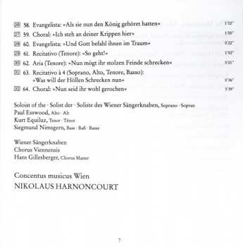 2CD Johann Sebastian Bach: Weihnachtsoratorium [Christmas Oratorio]