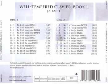 2CD Johann Sebastian Bach: Well-tempered Clavier, Book 1