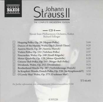 52CD Johann Strauss Jr.: The Complete Orchestral Edition