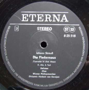 3LP/Box Set Herbert von Karajan: Die Fledermaus (3xLP + BOX + BOOKLET)