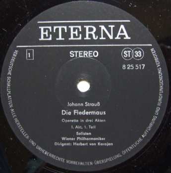 3LP/Box Set Herbert von Karajan: Die Fledermaus (3xLP + BOX + BOOKLET)