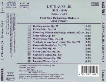 CD Johann Strauss Jr.: J. Strauss, Jr.:  Edition • Vol. 8