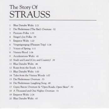 CD Johann Strauss Jr.: The Story Of Johann Strauss In Words And Music
