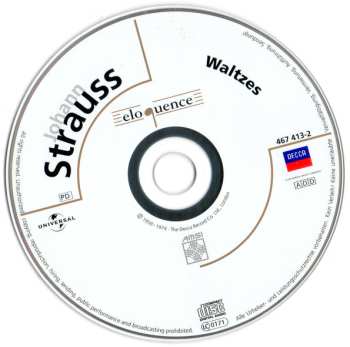 CD Wiener Philharmoniker: Waltzes: The Blue Danube - Roses From The South - Vienna Blood