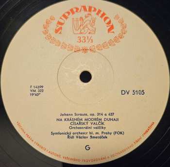 Album Clemens Krauss: Na Krásném Modrém Dunaji / Císařský Valčík / V Náruč Spějte, Miliony / U Nás Doma