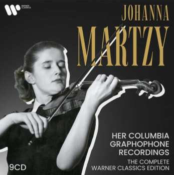 9CD/Box Set Johanna Martzy: Her Columbia Graphophone Recordings (The Complete Warner Classics Edition)