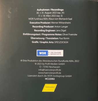 CD Daniel Gaede: Piano Quintet Op. 31 / Violin Sonata Op. 5