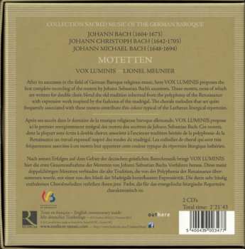 2CD/Box Set Johann Christoph Bach: Bach Motetten
