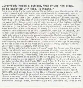 CD Johannes Bauer: Futch