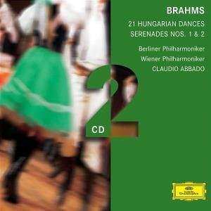 2CD Berliner Philharmoniker: 21 Hungarian Dances • Serenades Nos. 1 & 2