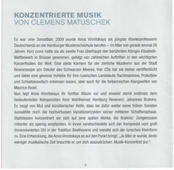 CD Johannes Brahms: Bach-Brahms