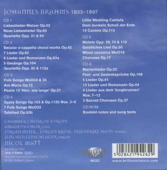 6CD Johannes Brahms: Choral Works