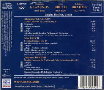 CD Various: Double Concerto • Scottish Fantasy • Violin Concerto In A Minor