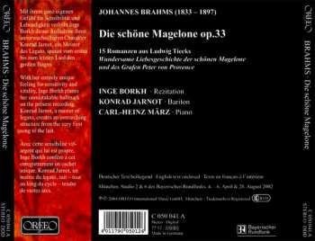 CD Johannes Brahms: Die Schöne Magelone