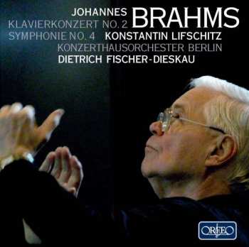 2CD Johannes Brahms: Klavierkonzert No. 2 / Symphonie No. 4