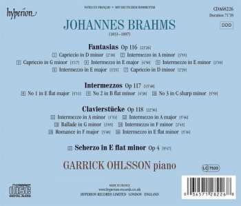 CD Johannes Brahms: Late Piano Works