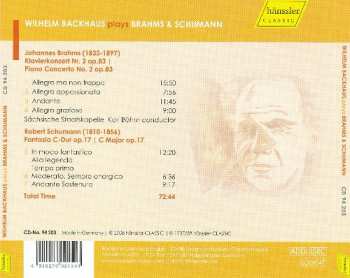 CD Robert Schumann: Piano Concerto No. 2 Op. 83 / Fantasia C Major Op. 17