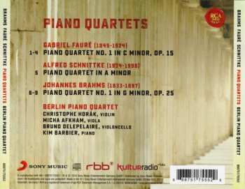 CD Johannes Brahms: Piano Quartets