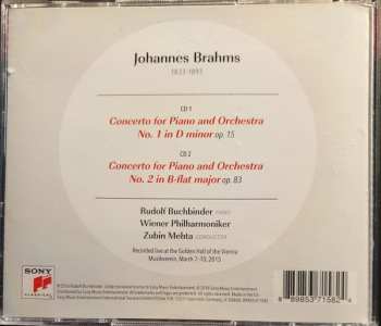 2CD Johannes Brahms: The Piano Concertos