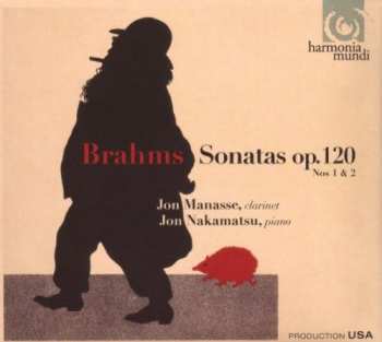 CD Johannes Brahms: Sonatas Op. 120 Nos 1 & 2
