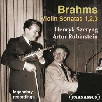 CD Johannes Brahms: Sonaten Für Violine & Klavier Nr.1-3