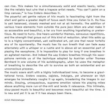 CD Johannes Enders Trio: Mondvogel