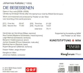 CD Johannes Kalitzke: Die Besessenen
