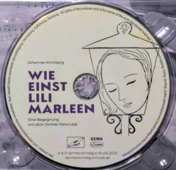CD Johannes Kirchberg: Wie Einst Lili Marleen (Eine Begegnung Mit Dem Dichter Hans Leip)