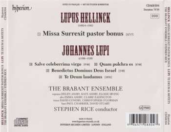 CD The Brabant Ensemble: Motets ∙ Te Deum ∙ Missa Surrexit Pastor