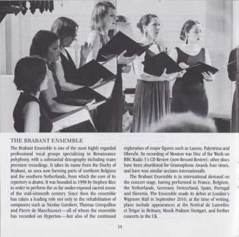 CD The Brabant Ensemble: Motets ∙ Te Deum ∙ Missa Surrexit Pastor