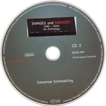 2CD Johannes Schmölling: Images And Memory (1986 - 2006 An Anthology)