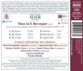 CD Markus Schäfer: Mass In E Flat Major
