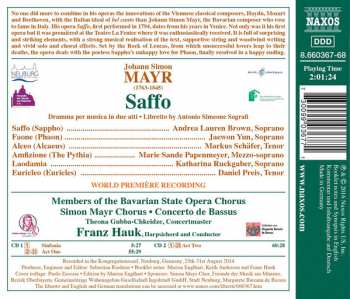 2CD Johannes Simon Mayr: Saffo