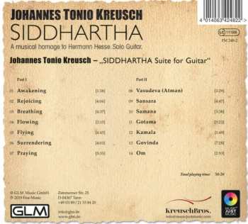 CD Johannes Tonio Kreusch: Siddhartha