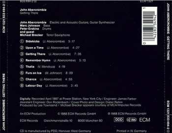 CD Marc Johnson: Getting There