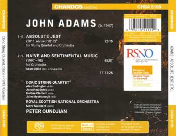 SACD John Adams: Naive And Sentimental Music / Absolute Jest