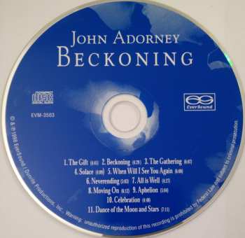 CD John Adorney: Beckoning