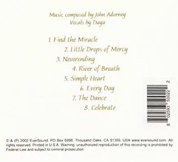 CD John Adorney: River Of Breath