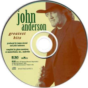 CD John Anderson: Greatest Hits