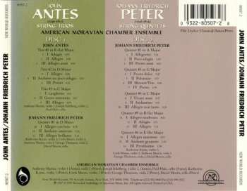 2CD John Antes: String Trios / String Quintets
